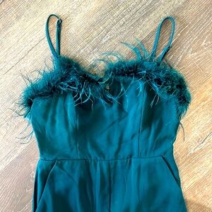 Feather jumpsuit